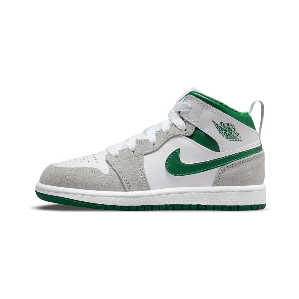 Jordan 1 Mid SE White Pine Green Smoke Grey (PS) (DC7249-103)