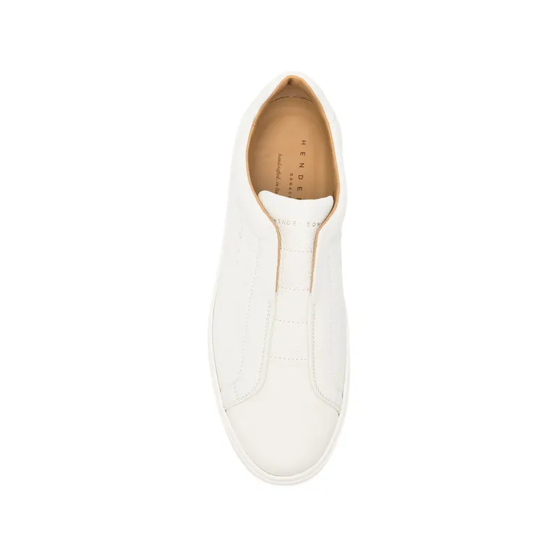 Henderson Baracco Grainy Leather “White” (DEVIS.P.19 PANNA)