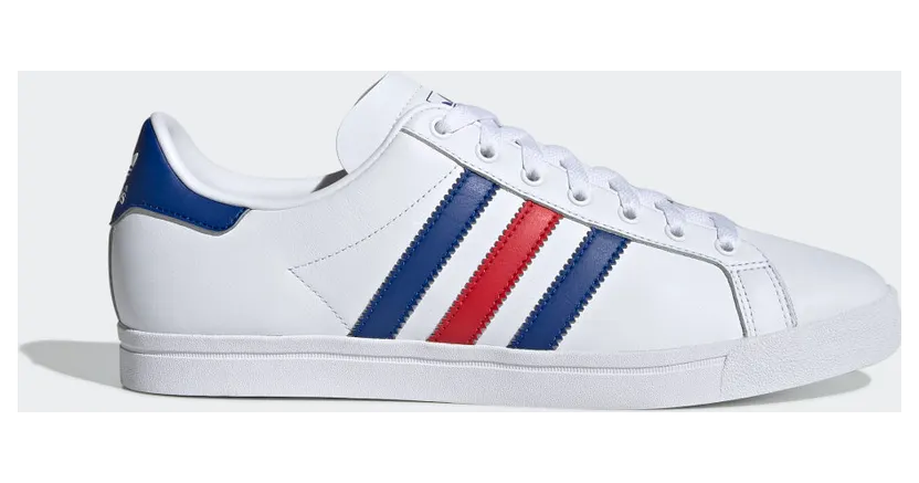 adidas Coast Star Cloud White / Collegiate Royal / Scarlet (EE6198)