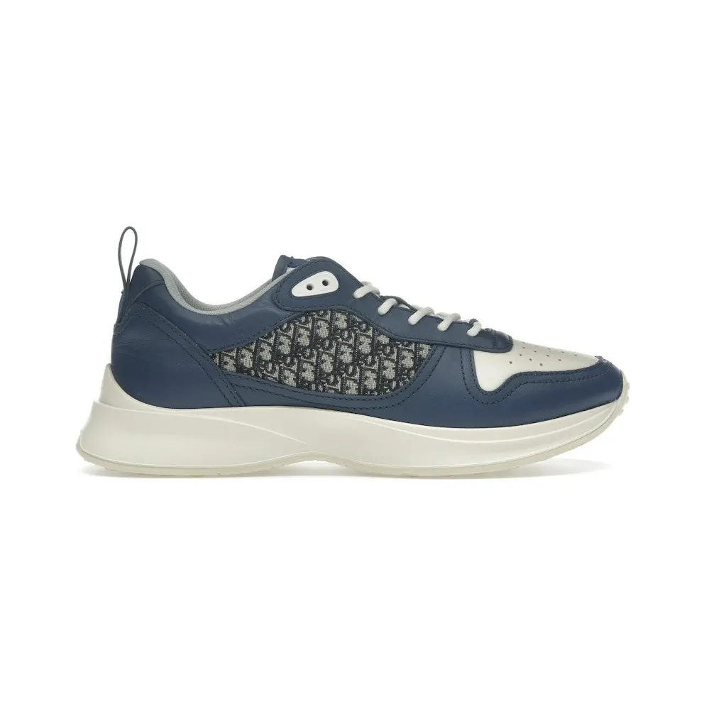 Dior B25 Runner Navy Blue Oblique Jacquard (3SN299ZIR_H561)