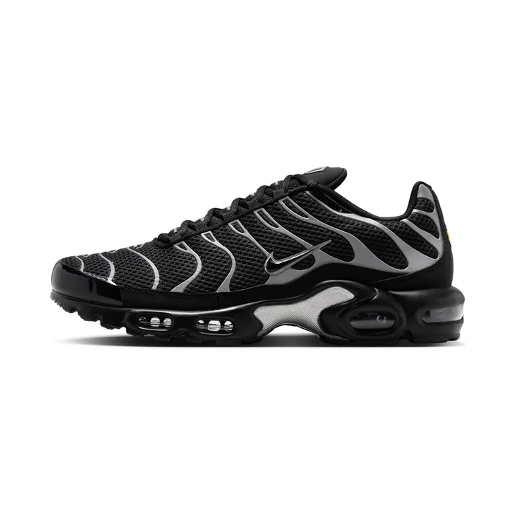 Nike Air Max Plus Premium Black Reflective “Black / Metallic Silver” (HQ3029-001)