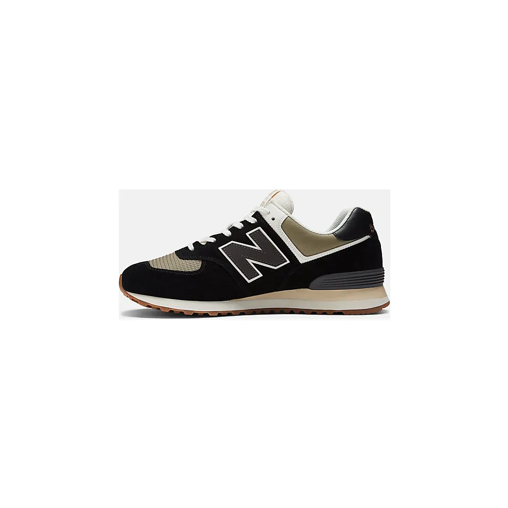 New Balance New Balance Unisex 574 Black/Green (ML574DO)