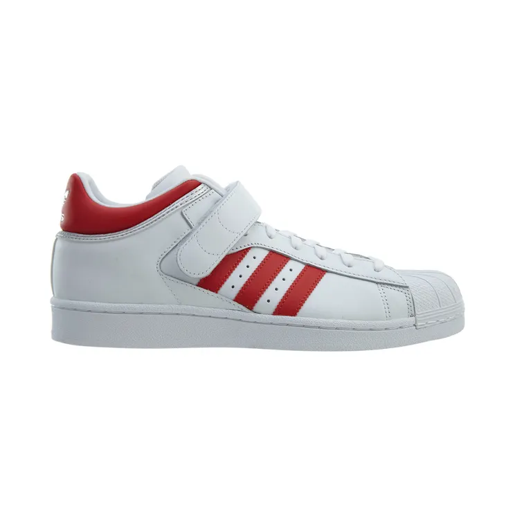 adidas Pro Shell White Scarle-Silver Metallic