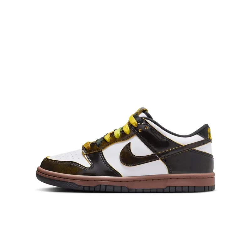 Nike Dunk Low GS SE “Panda – Black / Brown” (HQ9294-100)