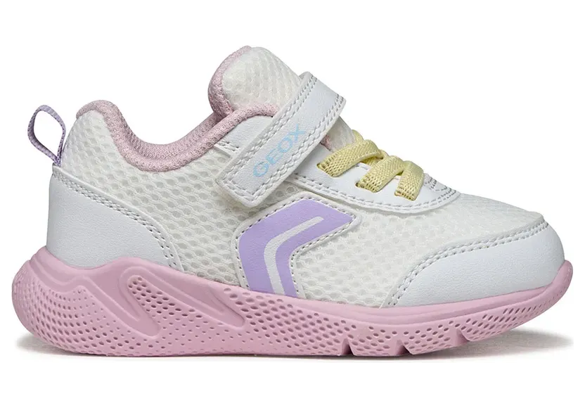 Geox sneaker Wit/Roze (B454TD01454-C0406)
