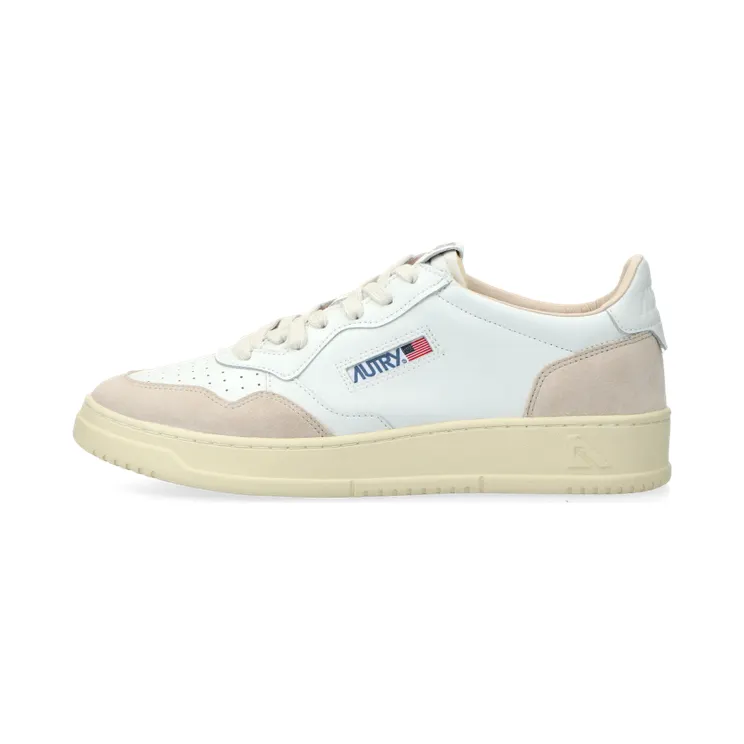 Autry Medalist Low W (weiß / beige) – AULWLS33