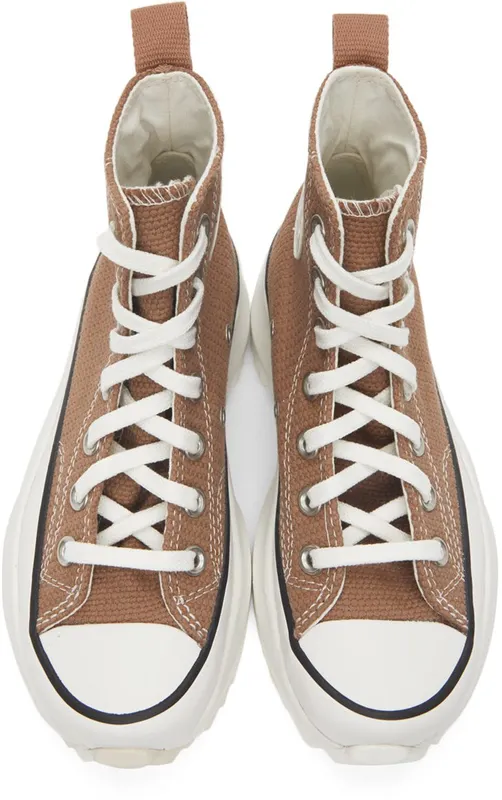 Converse Tonal Marble Run Star Hike High Top Rose Taupe/white/egret (171090C)