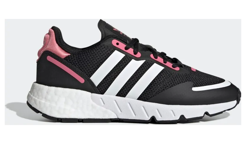 adidas ZX 1K Boost Core Black / Cloud White / Hazy Rose (FX6872)