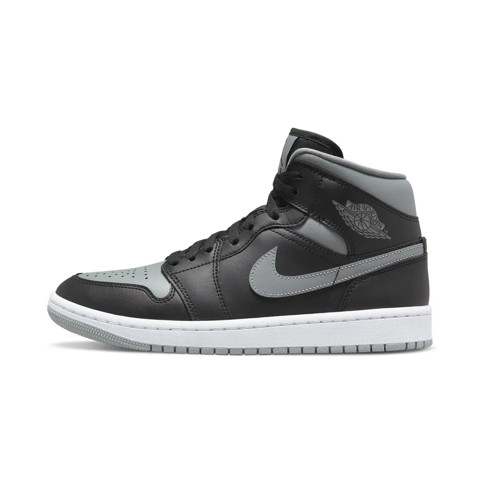 Jordan 1 Mid Shadow (W) – “Black / Grey” (BQ6472-007)