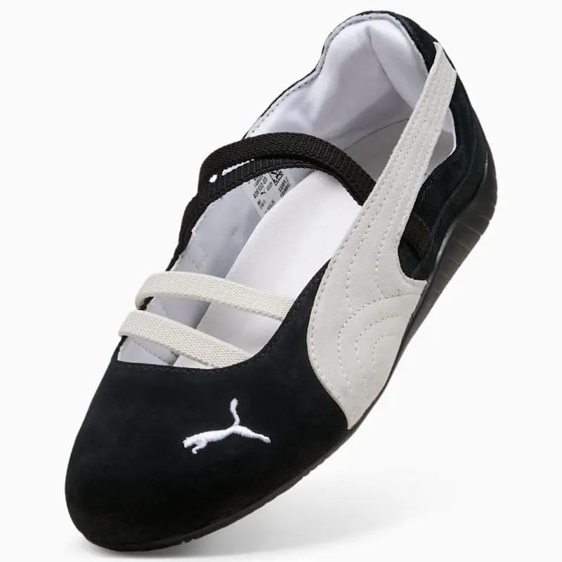 Puma Speedcat Ballet Suede GS “Black White Warm White” (406132-05)
