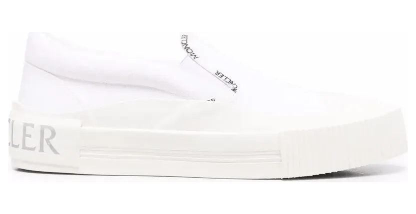Moncler Sneakers met logo afwerking – Wit (H109B4B00010M1511)
