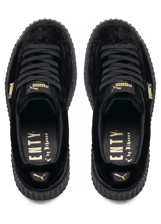 Puma Creeper Velvet Rihanna Fenty Black (W)