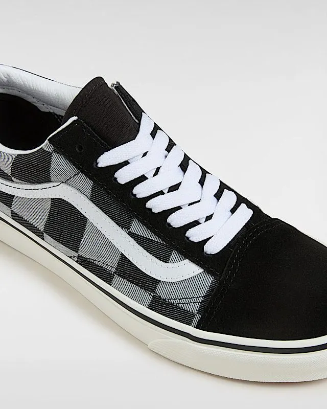Vans Old Skool Black Oversize Checkerboard (VN000D5NBMA)