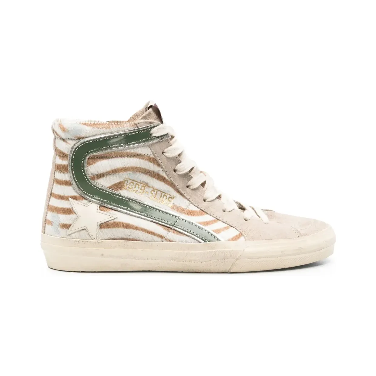 Golden Goose ‘Slide’ Sneakers – Nude (GWF00115F007236)