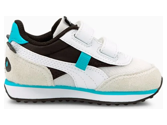 Puma Future Rider Animals V baby’s Wit/Zwart (368742-02)