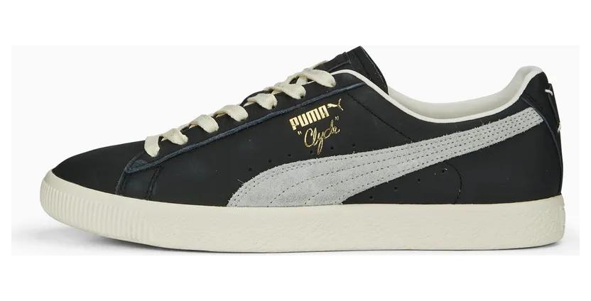 Puma Clyde Base Goud/Zwart (390091-02)