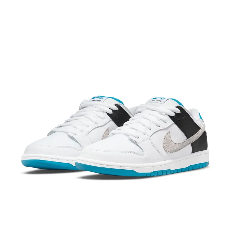Nike SB Dunk Low Laser Blue – “White / Black / Laser Blue” (BQ6817-101)