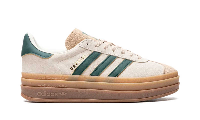 adidas Gazelle Bold “Cream White / Collegiate Green”: fris accent (5)