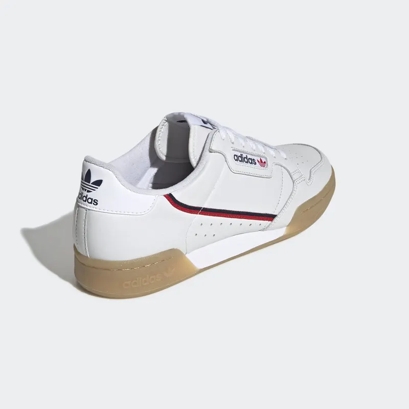 adidas Continental 80 Crystal White Crystal White/Collegiate Navy/Scarlet (EE5393)
