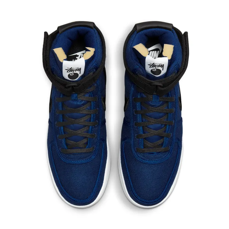 Nike Vandal High x Stüssy Deep Royal Blue/White/Black (DX5425-400)