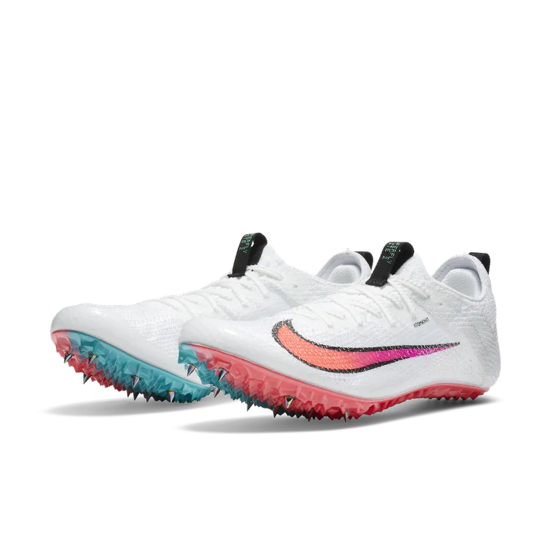 Nike Zoom Superfly Elite 2 ‘White Ombre’ White/Hyper Jade/Hyper Violet/Flash Crimson (CD4382-100)