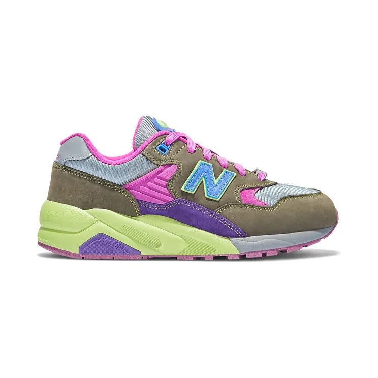 New Balance 580 Stray Rats Khaki Purple (MT580ST2)