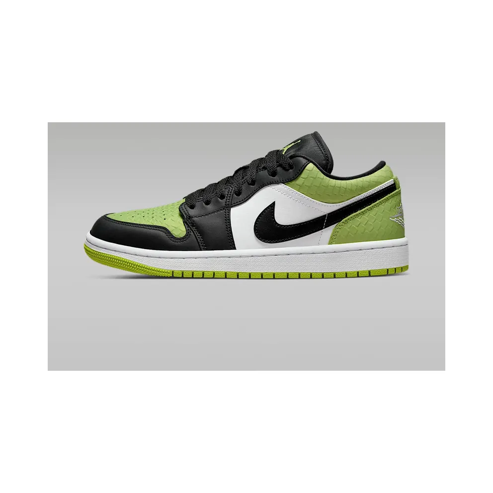 Air Jordan 1 Low Vivid Green Black (DX4446-301)