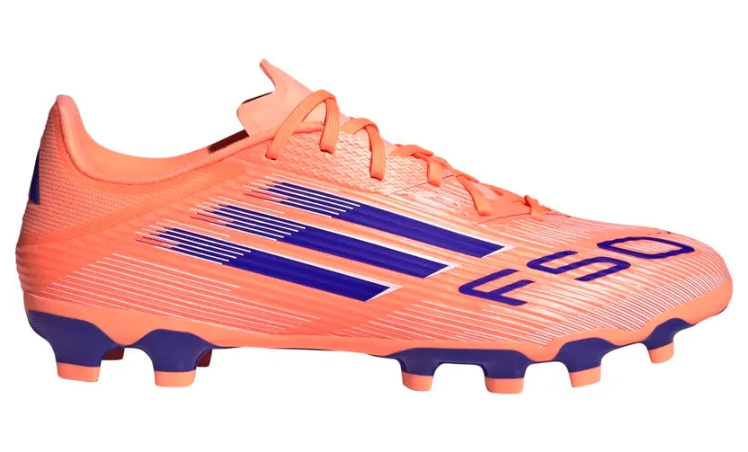 Adidas F50 League MG Nockenschuhe, orange, Größe 46 ⅔ (JH7729)