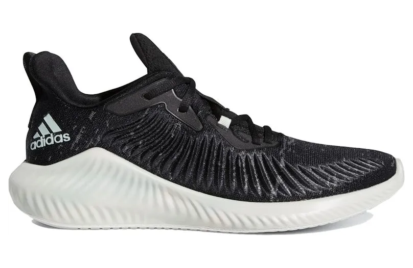 adidas Alphabounce Run Parley M Core Black Linen Green (G28372)