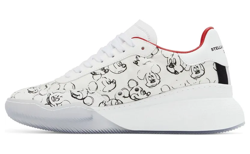 Stella McCartney White Fantasia Loop Sneakers (810071E00034) (3)