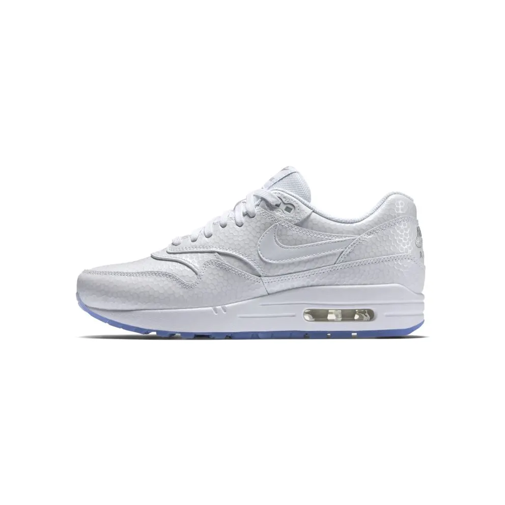 Nike Air Max 1 White Metallic Silver Ice (W)