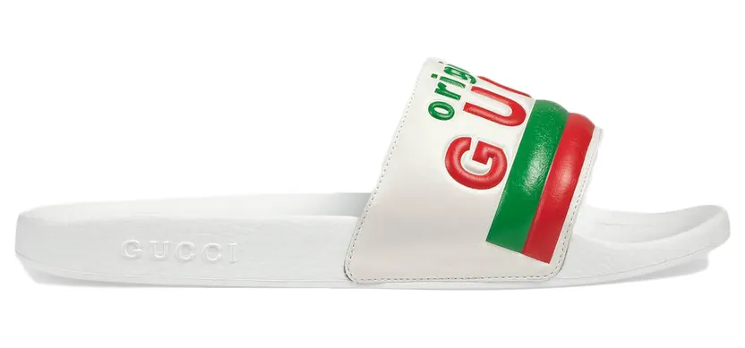 Gucci “Original Gucci” Slide White