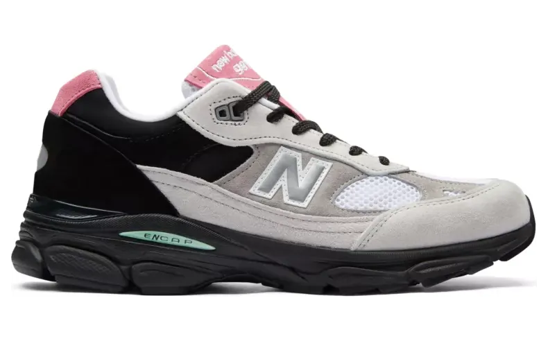New Balance 991.9 Made In UK ‘Grey Pink’ Grey/Black/Pink (M9919FR)