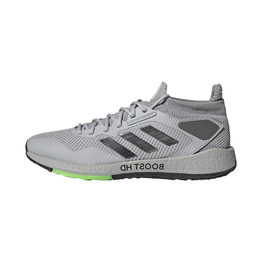adidas Pulseboost HD Laufschuh Grey Two / Core Black / Signal Green (EG9968)