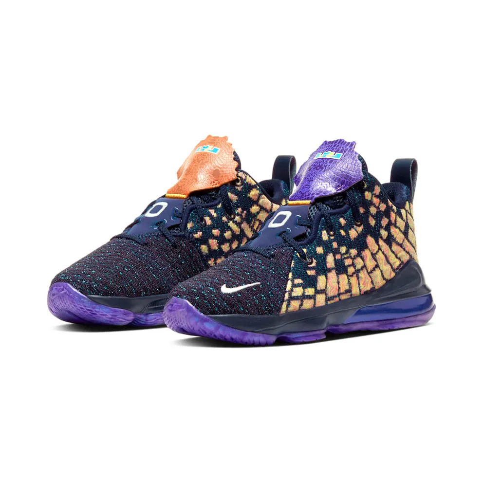 Nike LeBron 17 Monstars (PS) Navy Heather/Multi-Color-Black (CW1037-400)