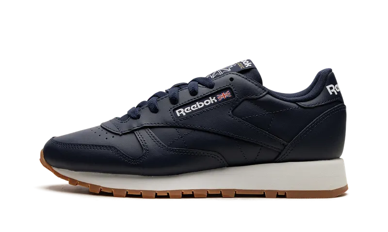 Reebok Classic Leather Shoes Vector Navy / Cloud White / Reebok Rubber Gum-03 (GY3600)