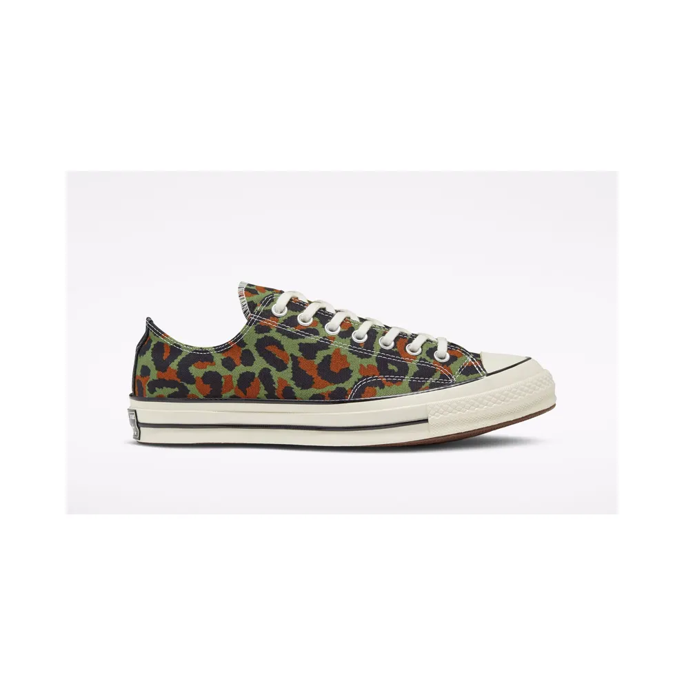 Converse Wacko Maria x INVINCIBLE x Chuck 70 Low ‘Animal Print’ Olive/Egret/Black (167498C)
