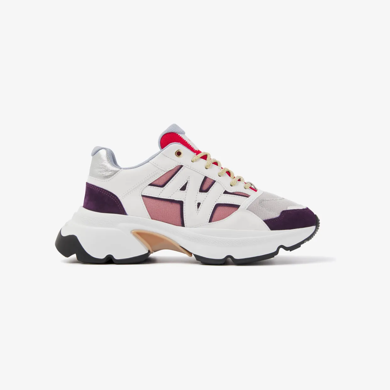 Nubikk Ross Trek Edge L Wit, Lila, Pink (210514014401)