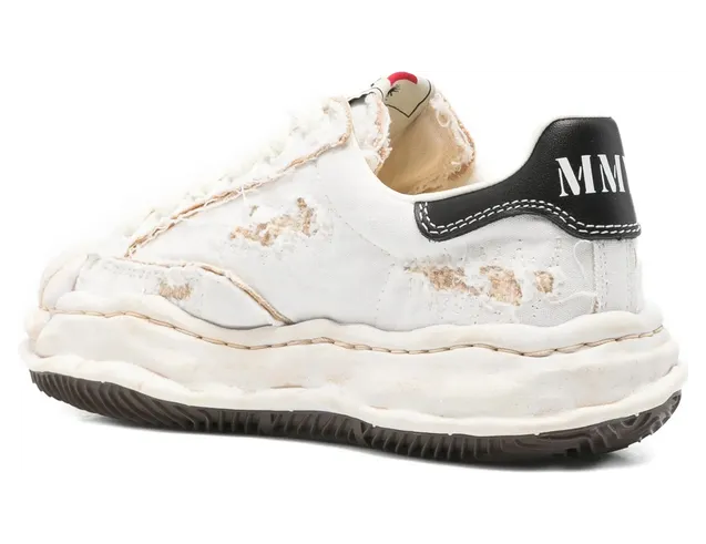 Maison Mihara Yasuhiro Blakey Distressed “White” (A16FW729) (2)
