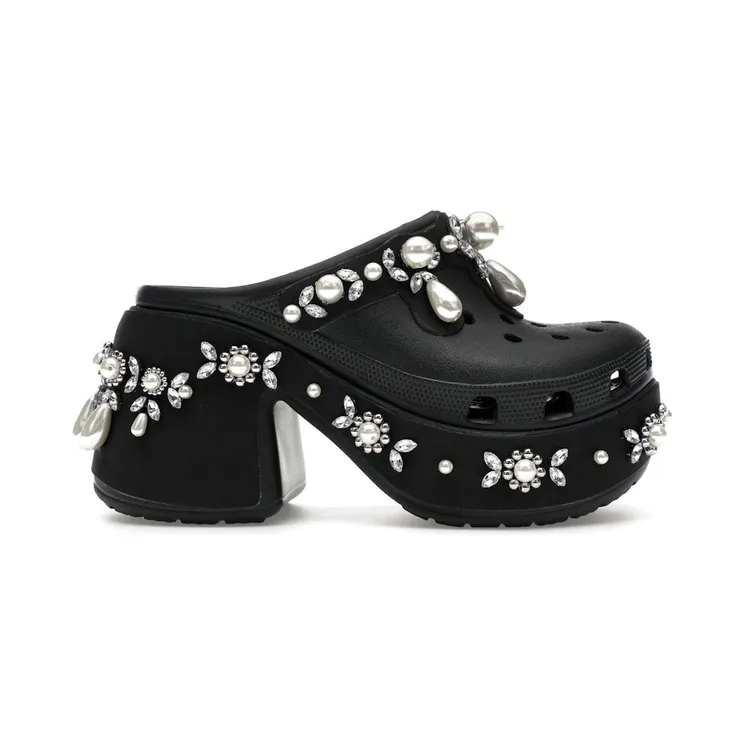 Crocs Siren Clog Simone Rocha Spiked Black (210646-001)