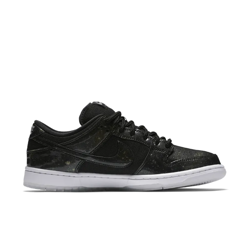 Nike SB Dunk Low 420 Intergalactic Black/Black-White-Metallic Cool Grey (883232-001)