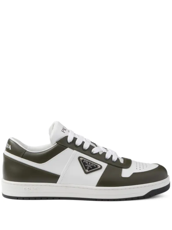 Prada Downtown Sneakers in Colour-Block-Optik – Weiß (2EE364FD0033LOI)