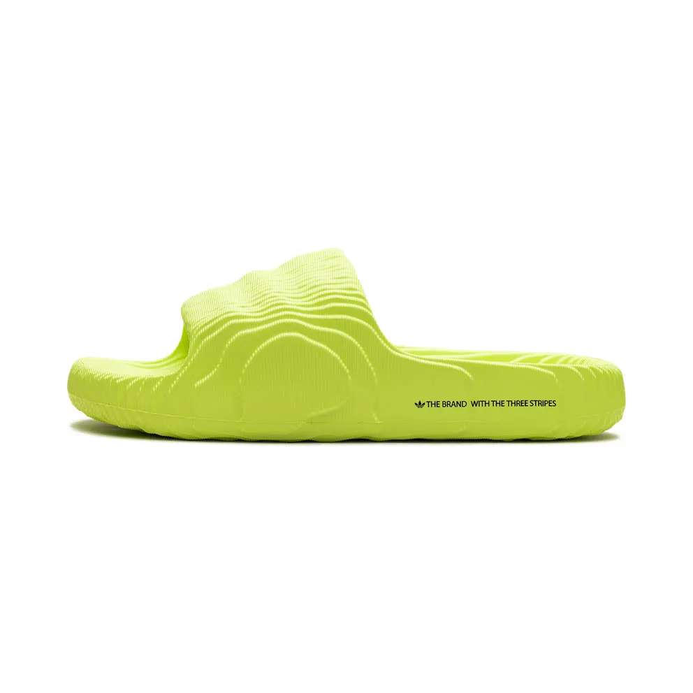 Adidas Adilette 22 Slides “Solar Yellow” (HP6523)