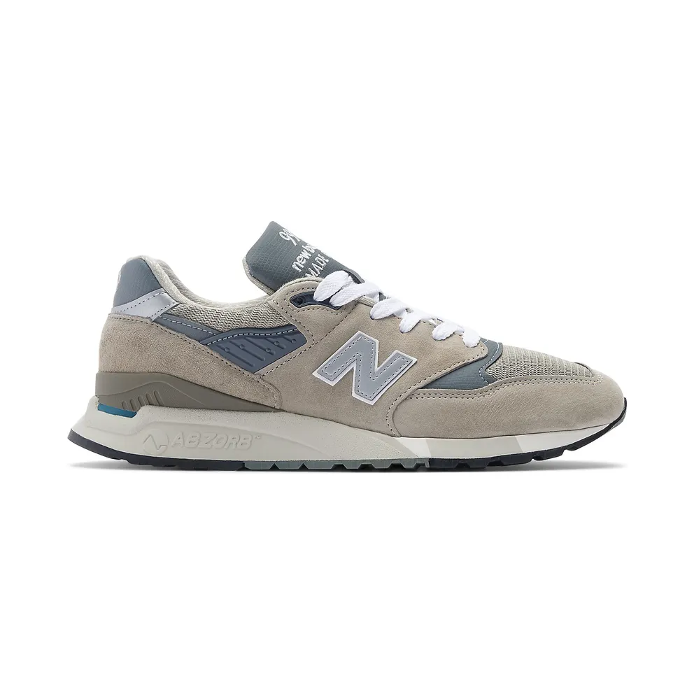 New Balance 998 “Made in USA – Grey/Silver” (U998GR)