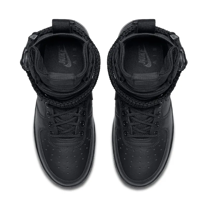 Nike SF Air Force 1 High Triple Black (W) Black/Black (857872-002)