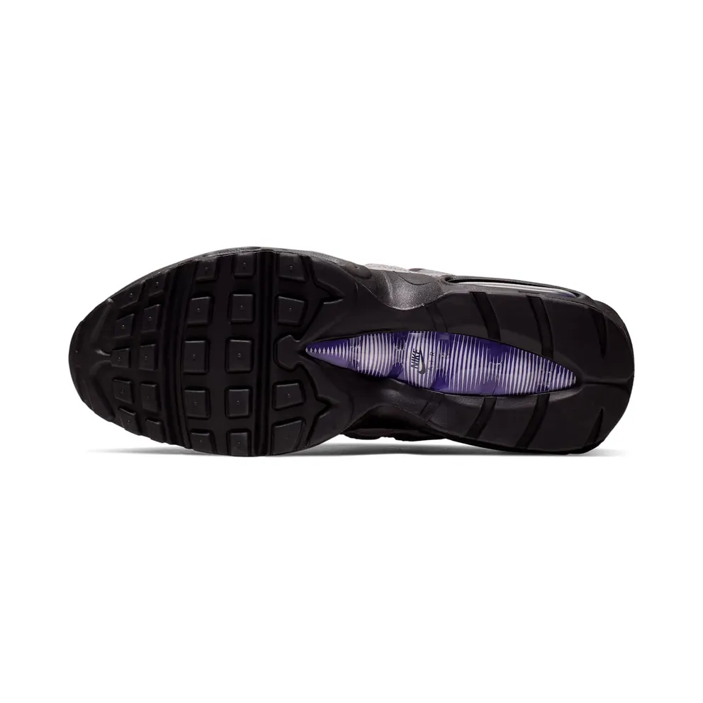 Nike Air Max 95 Black Court Purple Teal Nebula Black/Court Purple-Teal Nebula-Thunder Grey-Gunsmoke-Atmosphere Grey (AO2450-002)