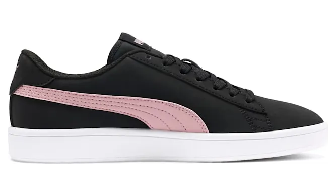 Puma Smash v2 Buck Wit/Roze/Zwart (365160-18)