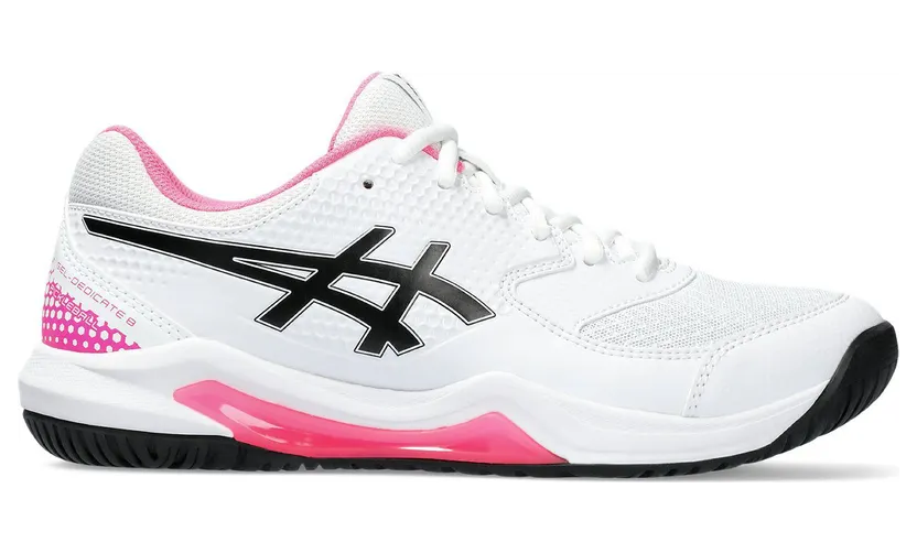 ASICS Gel-Dedicate 8 Pickleball White Hot Pink (1042A236-100)