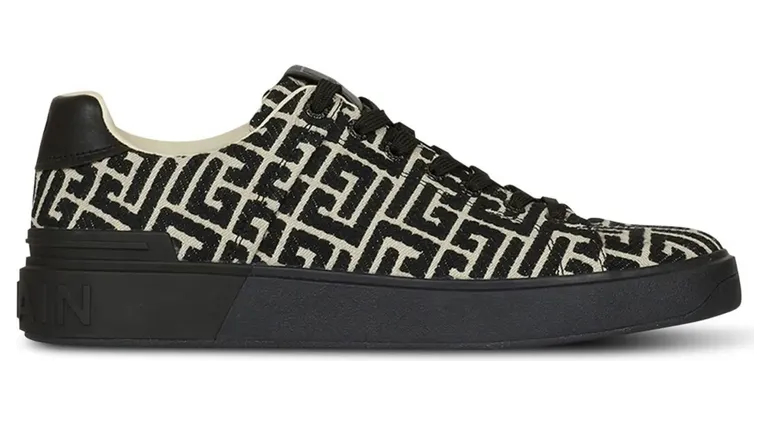 Balmain B-Court Monogram “Black/White” (GM1VI288 TJCM EDK)
