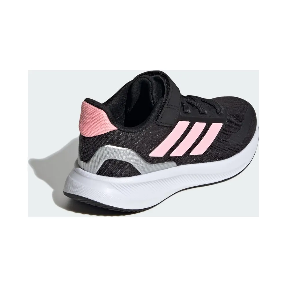 Adidas Runfalcon 5 Kids Core Black / Pink Spark / Silver Metallic (IE8580)